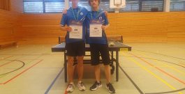 Starke Leistung: Felix Schuchardt und Lewin Lach sind bestes Doppel der Stadtliga Jugend 19!